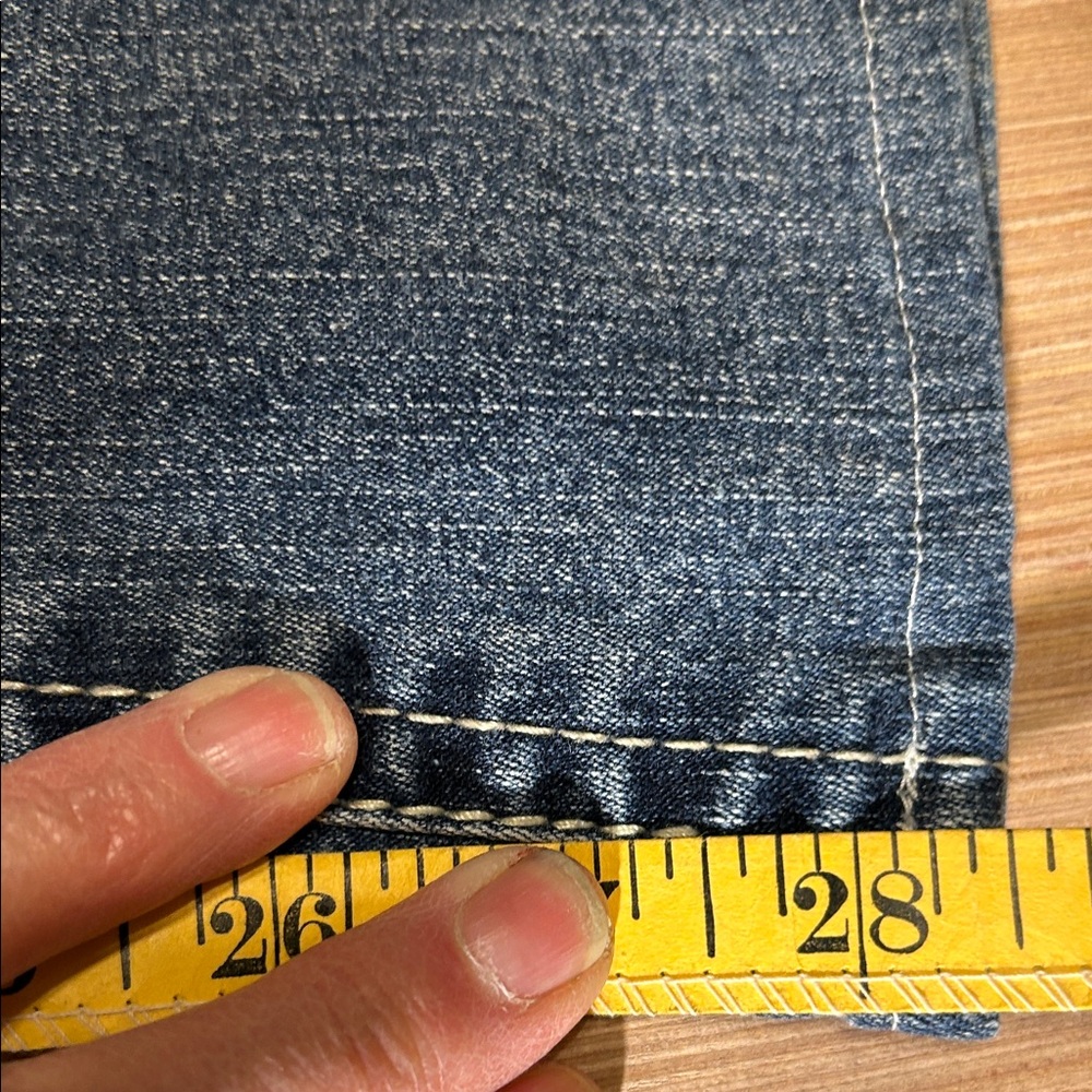 Wallflower Women's Dark Blue Flare Jeans Size 9 Juniors - Picture 6 of 6